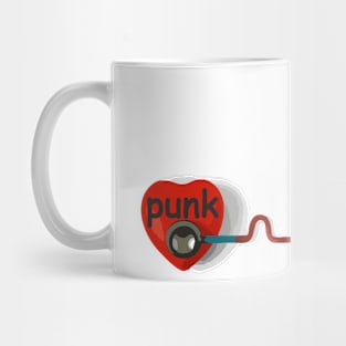 punk in my heart Mug